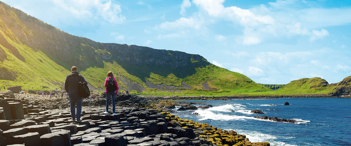 The Giant’s Causeway in Northern Ireland